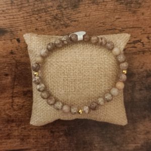 Bracelet Jaspe paysage 6mm