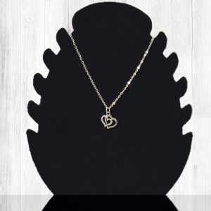 Collier cœur (chaine personnalisable)