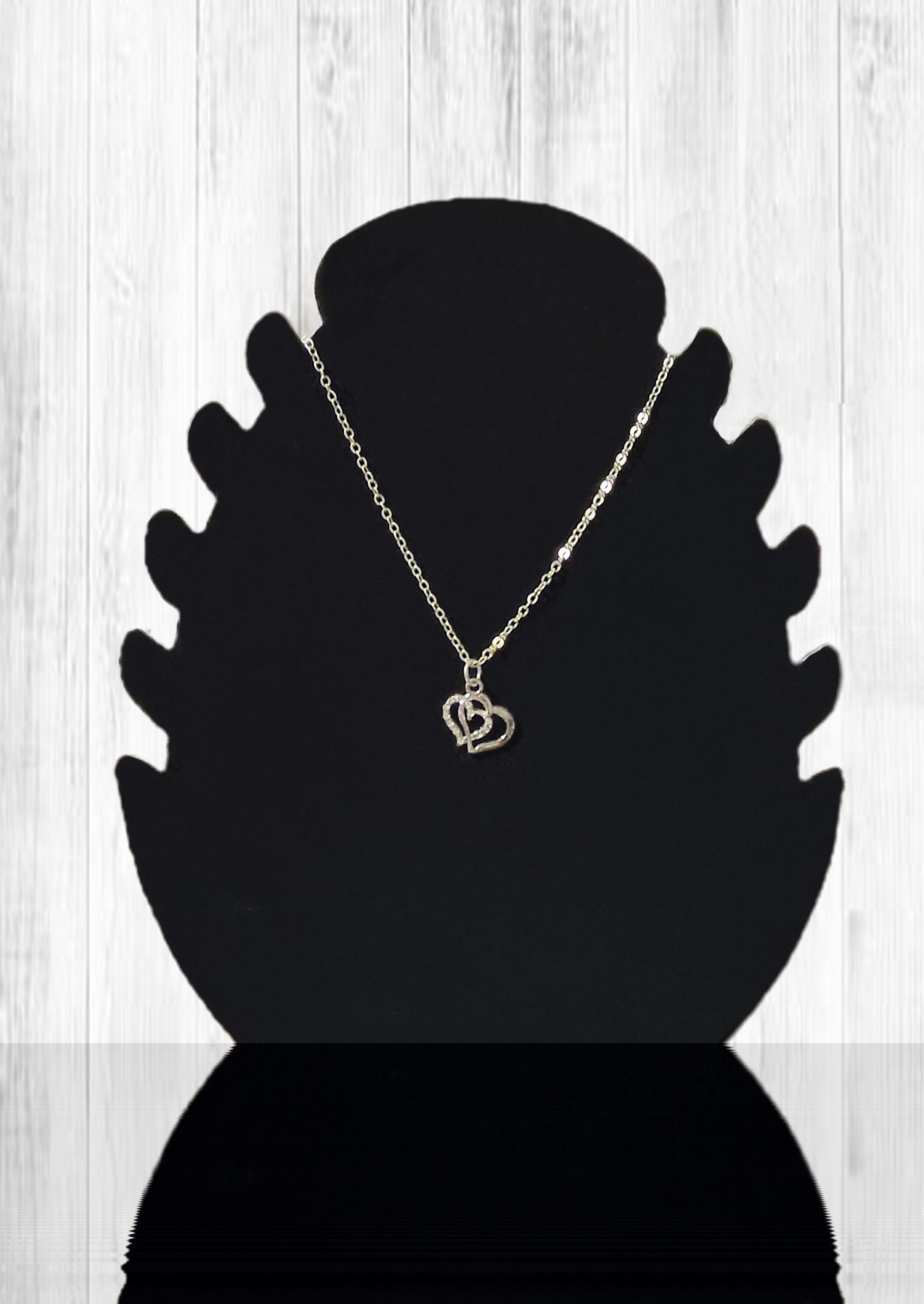 Collier cœur (chaine personnalisable)