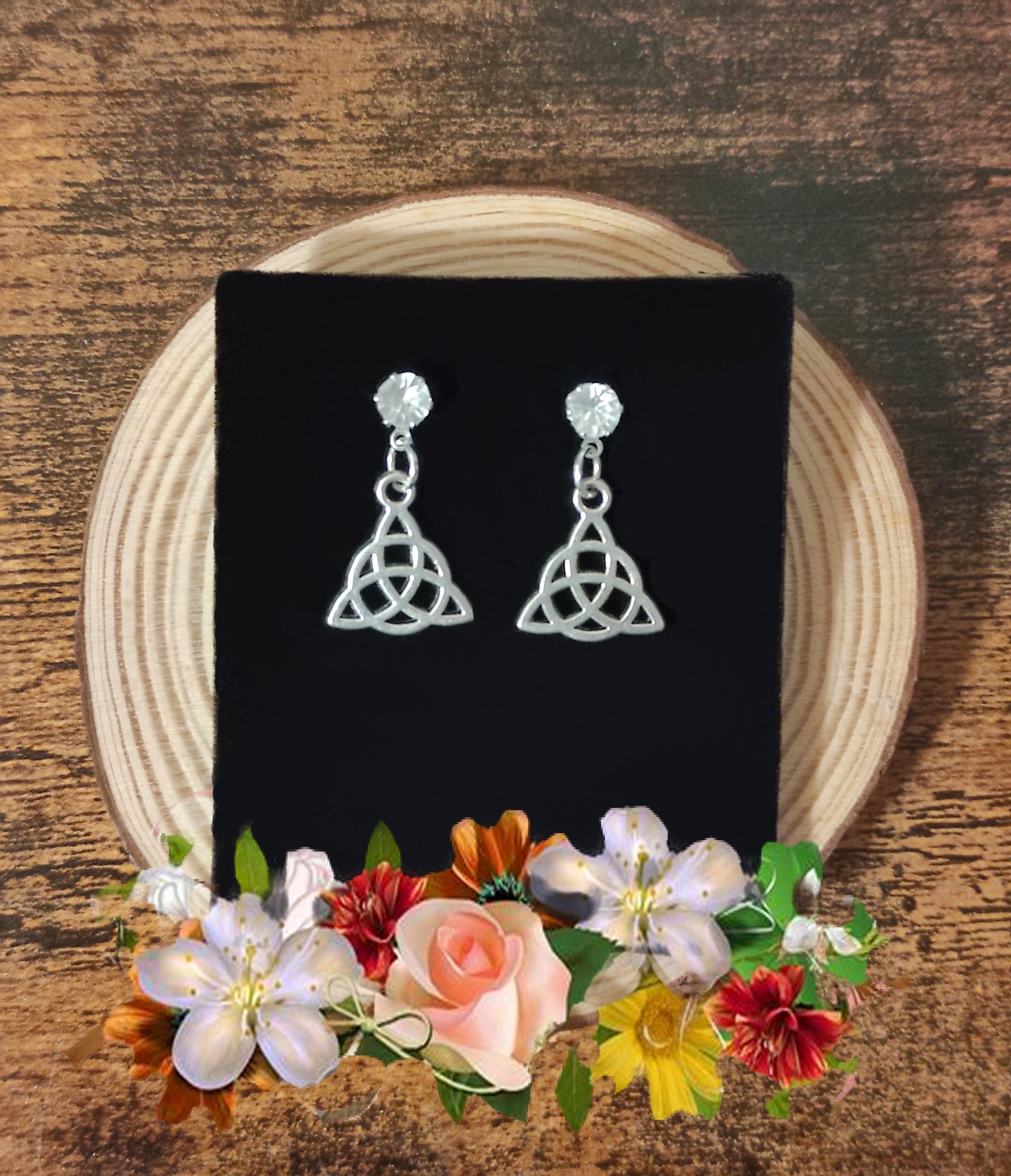 Boucles d'oreilles Triquetra