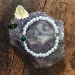 Bracelet Malachite 6mm
