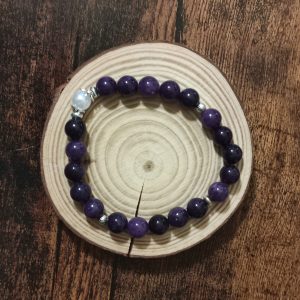 Bracelet Améthyste 8mm