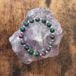 Bracelet Rubis Zoïste 8mm
