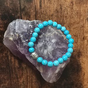 Bracelet Bouddha Turquoise 8mm