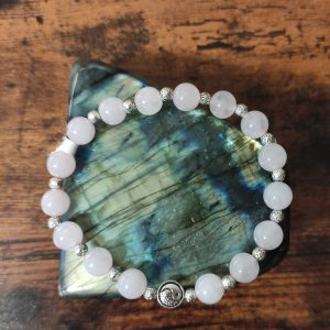 Bracelet Quartz Rose 8mm