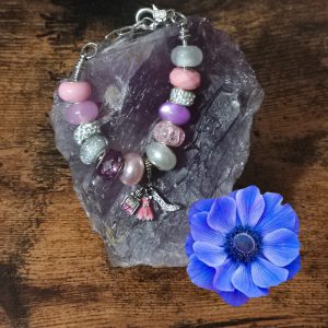 Bracelet chaine réglable charm Robe