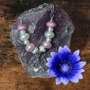 Bracelet chaine réglable charm Love