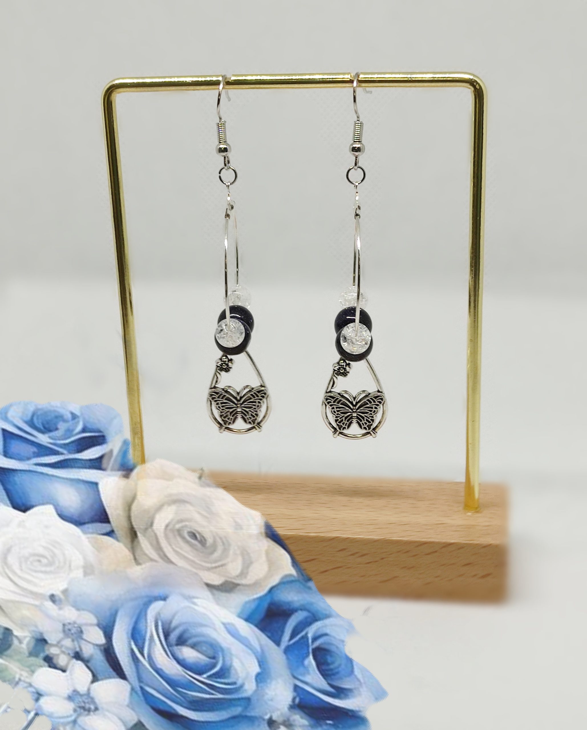Boucles d'oreilles Jacinthe