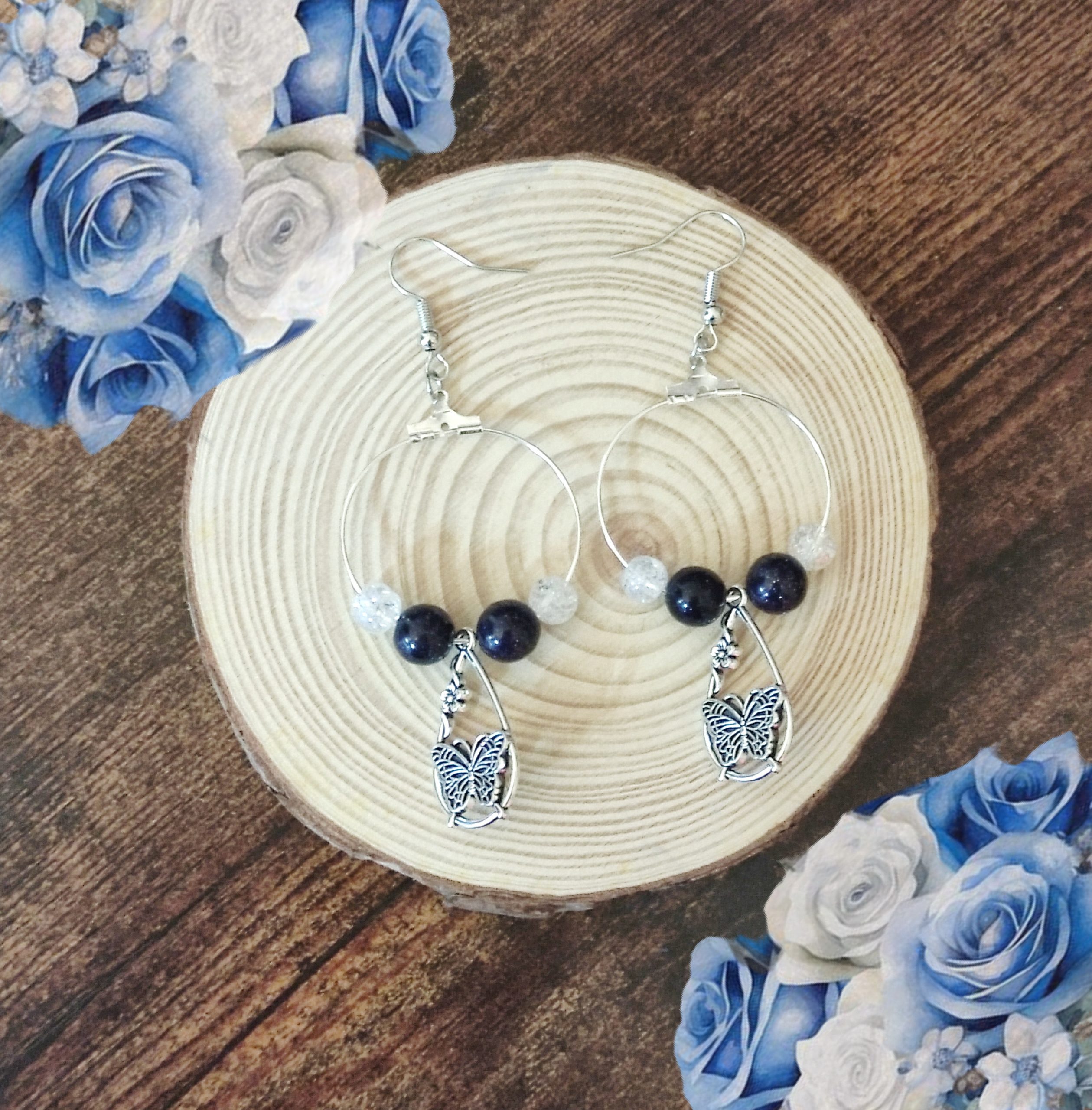 Boucles d'oreilles Jacinthe – Image 2