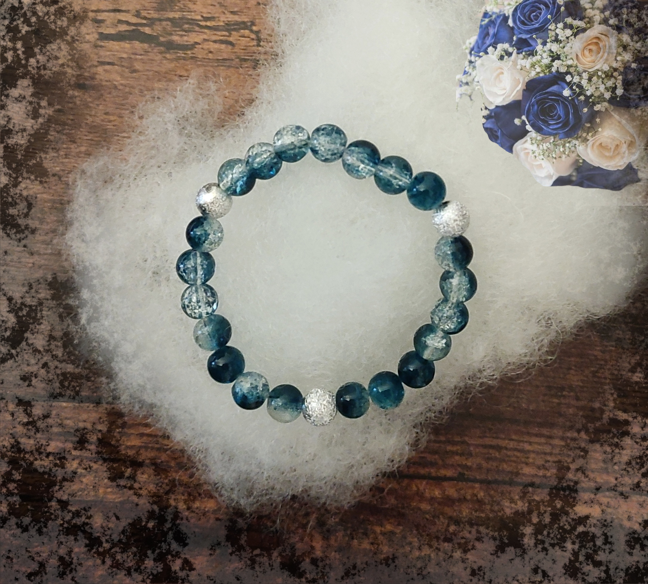 Bracelet Silver Blue