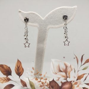 Boucles d'oreilles Triptyque