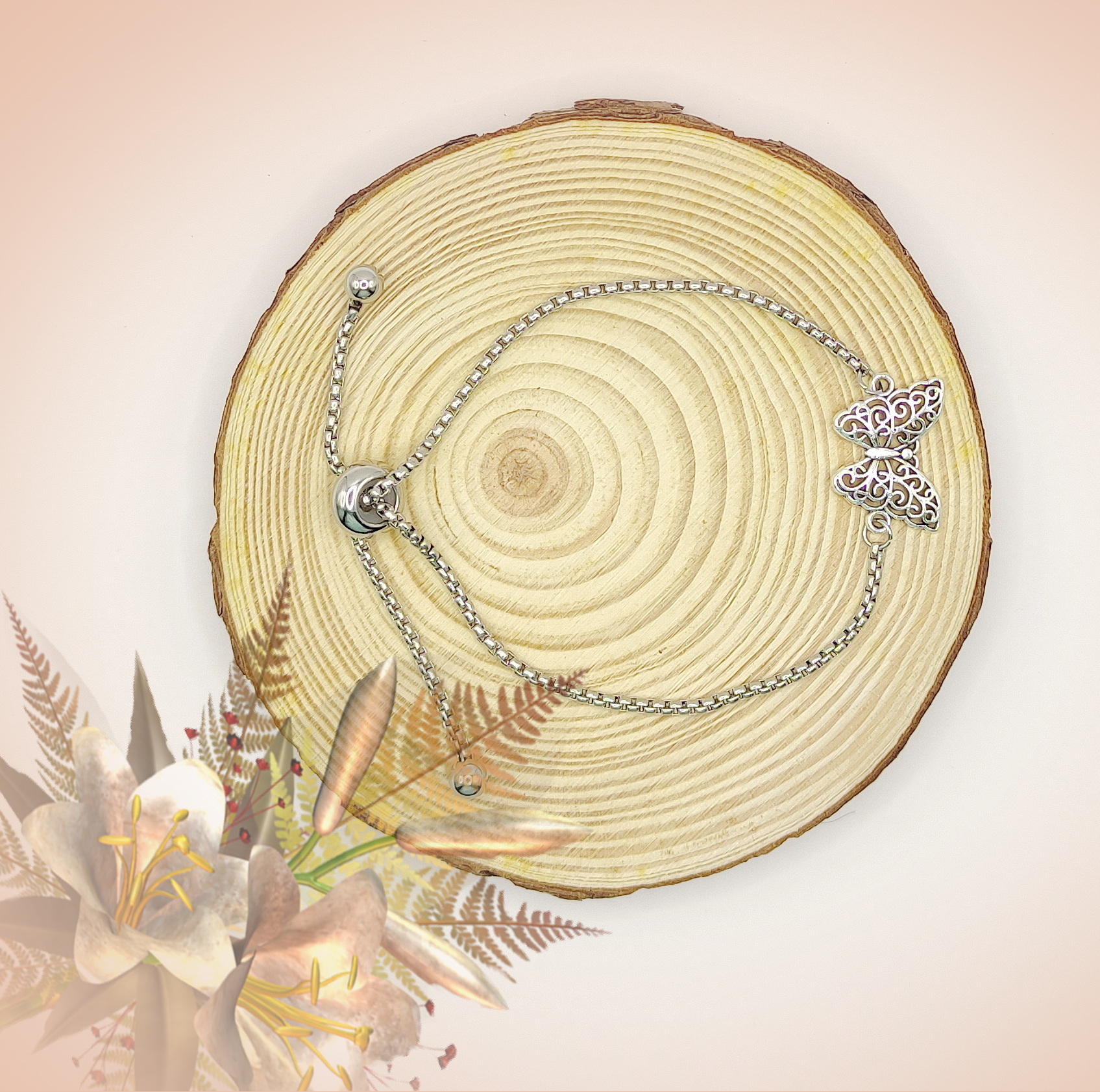 Bracelet chaine réglable Nessa – Image 2