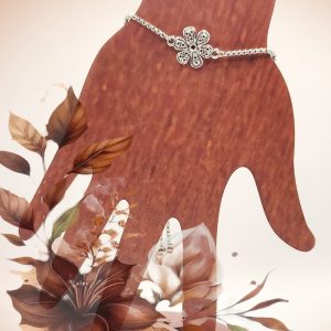 Bracelet chaine réglable Flora